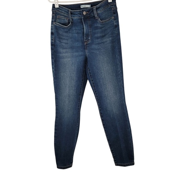 Nine West Blue Skinny Jeans - Picture 1 of 10